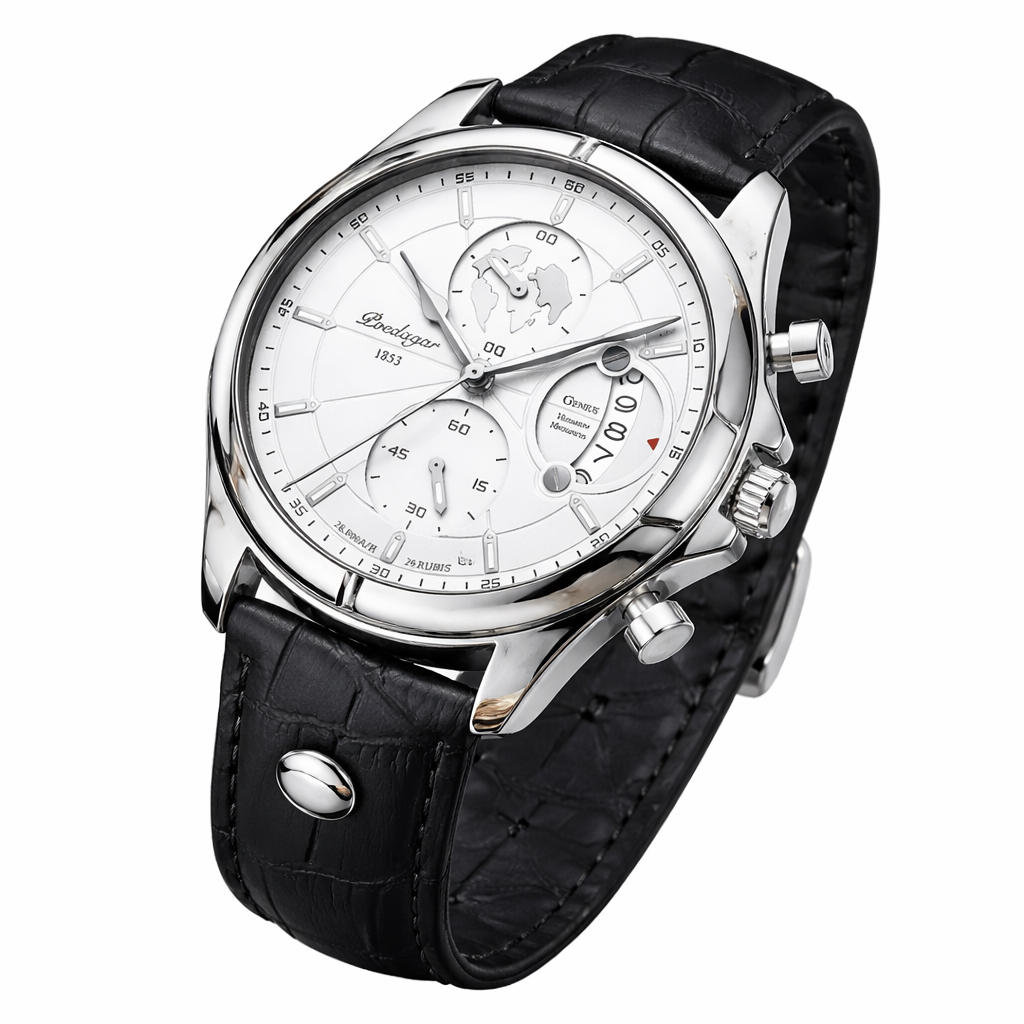 Relógio Poedagar Luxury Chronograph